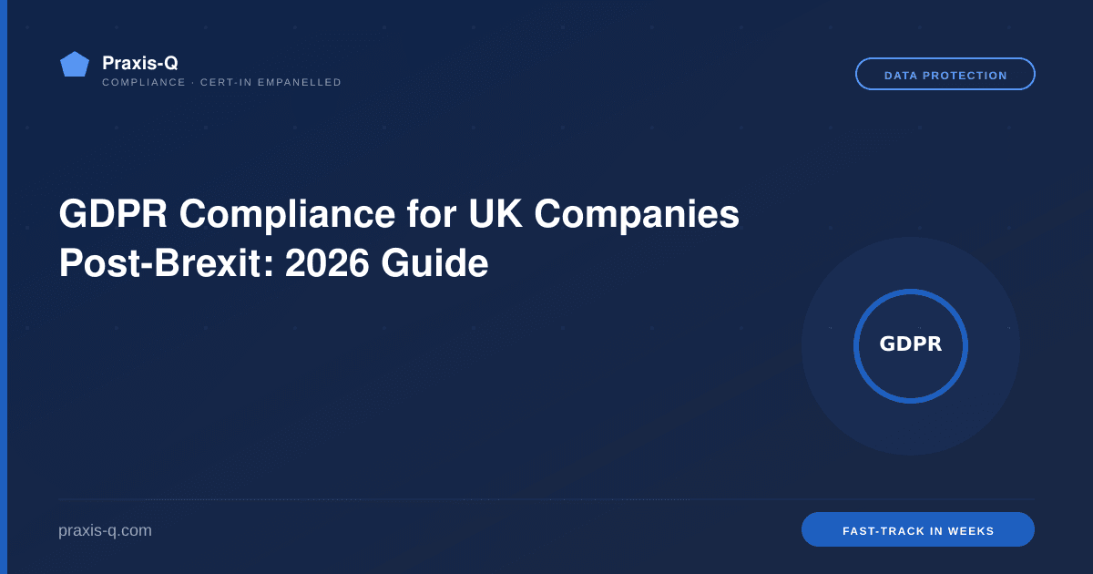 GDPR Compliance for UK Companies Post-Brexit: 2026 Guide
